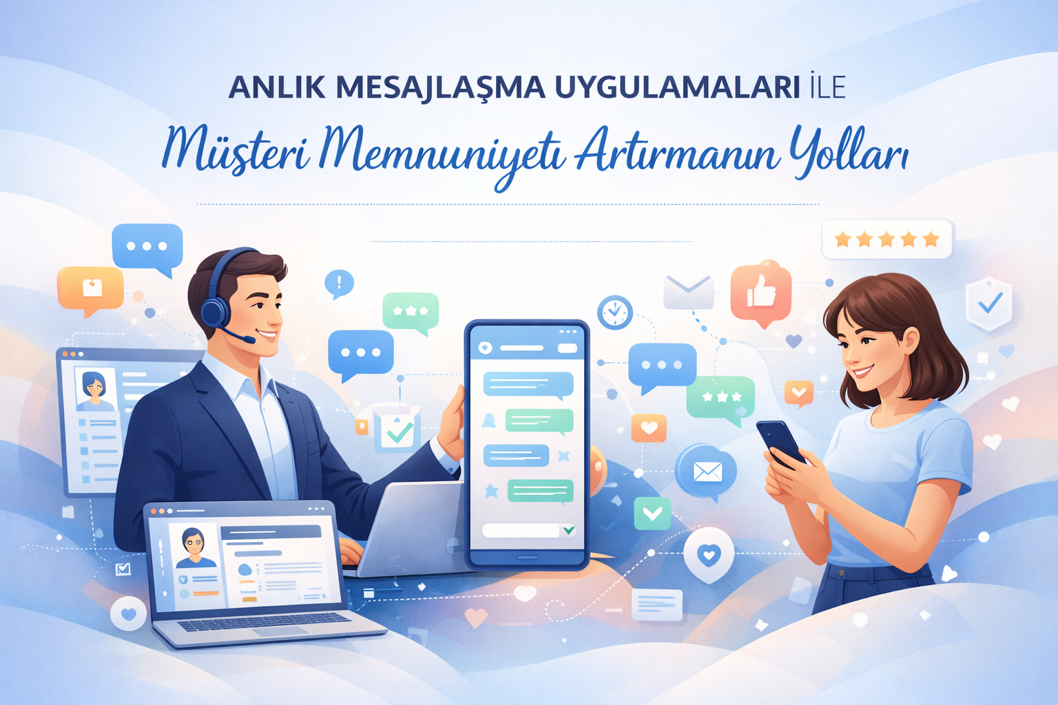 Anlık Mesajlaşma Uygulamaları ile Müşteri Memnuniyeti Artırmanın Yolları
